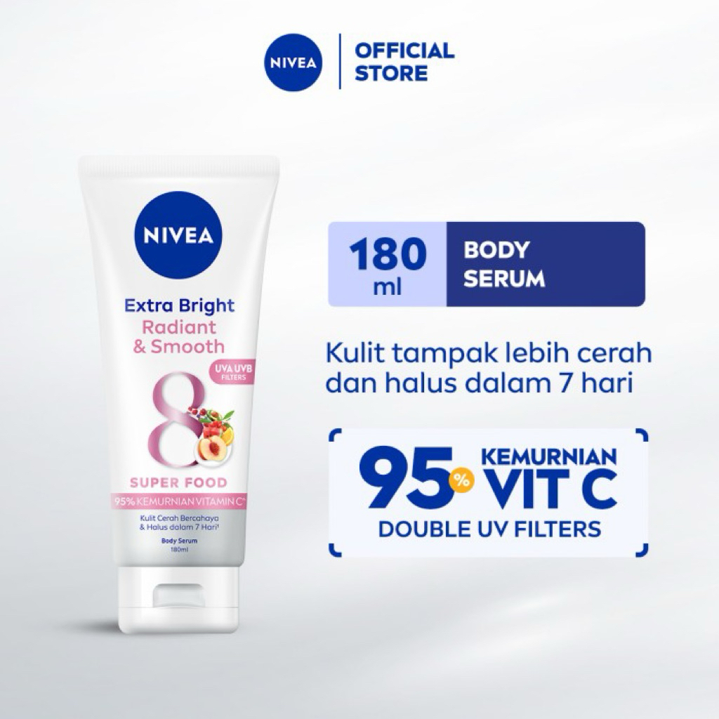 Nivea body serum radiant Smooth 180ml