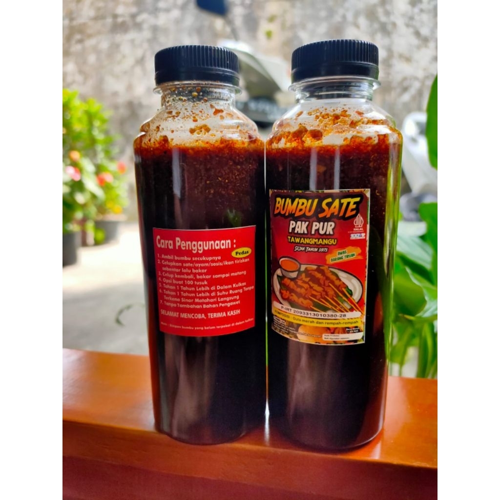 ASLI BUMBU SATE PAK PUR TAWANGMANGU