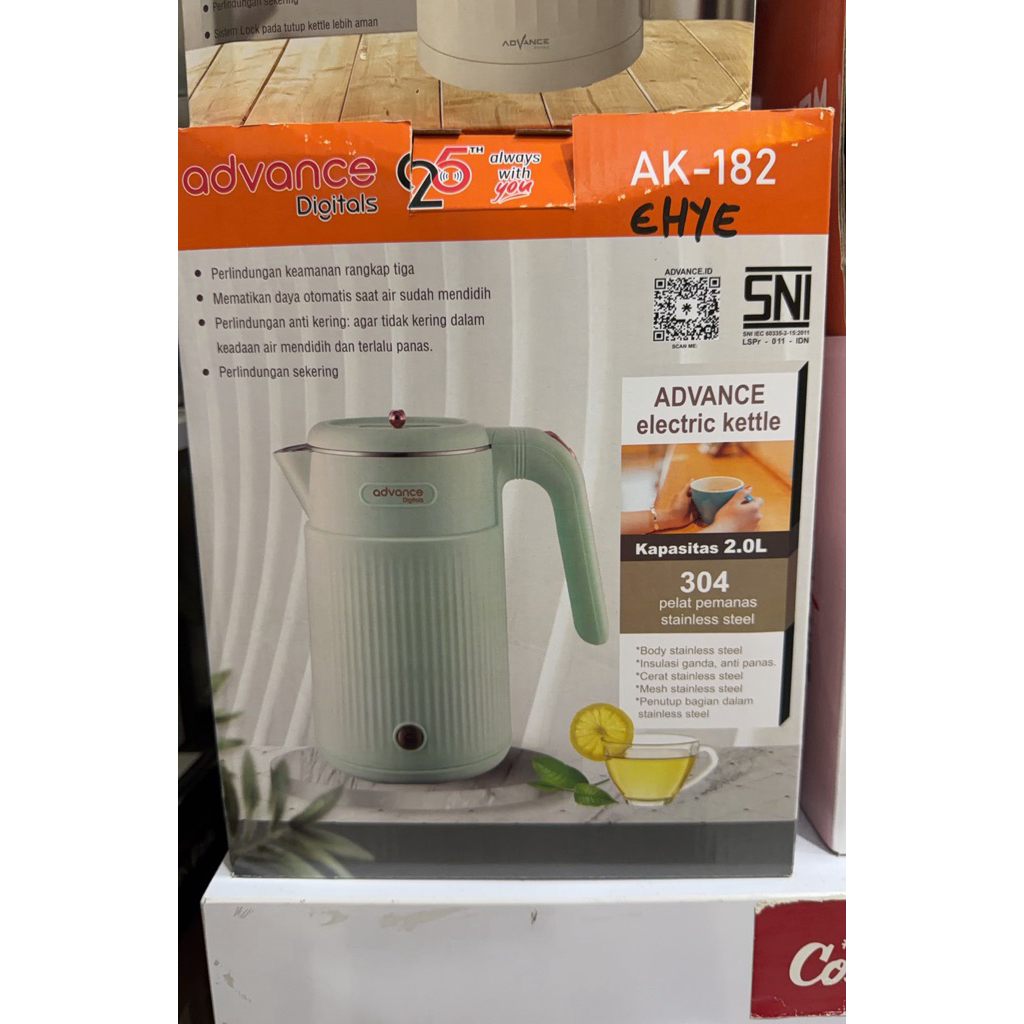 kettle listrik advance ak 182