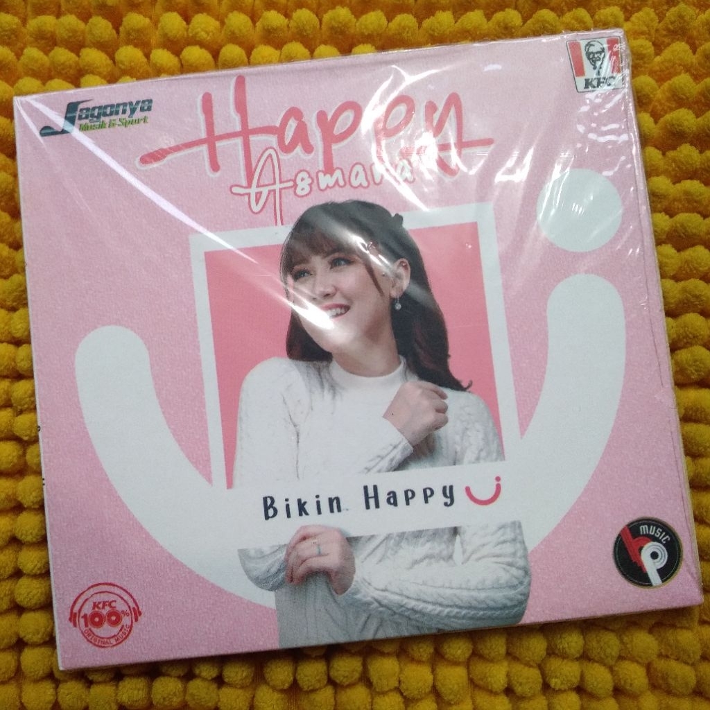 CD COMPACT DISC HAPPY ASMARA - BIKIN HAPPY