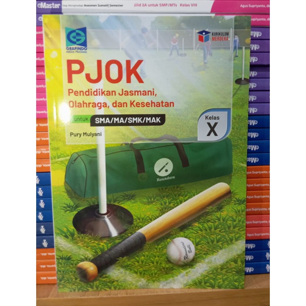 Buku PJOK Kelas 10 SMA Kurikulum Merdeka Grafindo