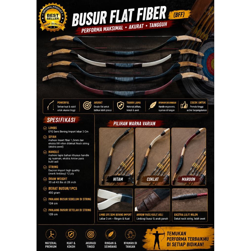Busur Flat Fiber (BFF)