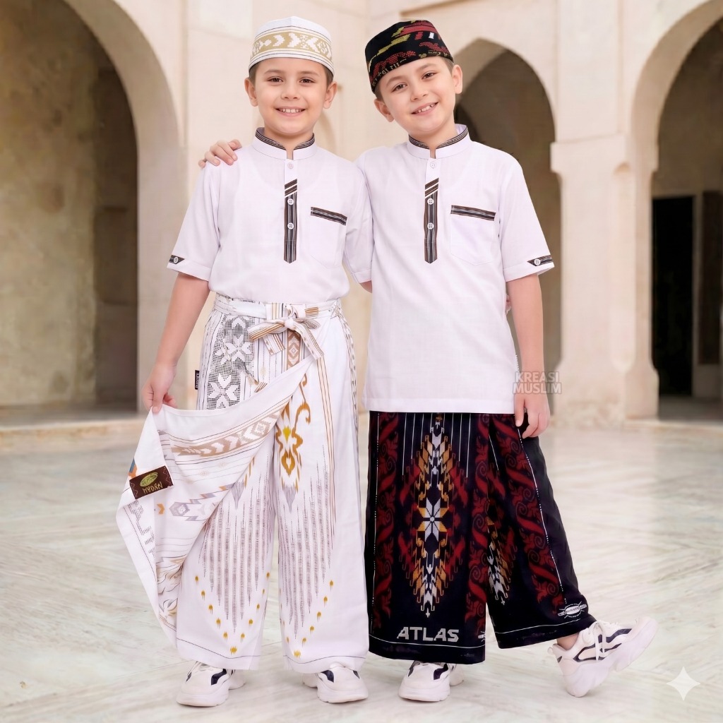 Sarung Celana Anak laki laki Instant Motif SONGKET & BATIK
