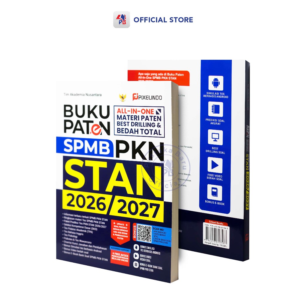 Buku SPMB PKN STAN / Paten SPMB PKN STAN 2026/2027 / AR-RUZZ