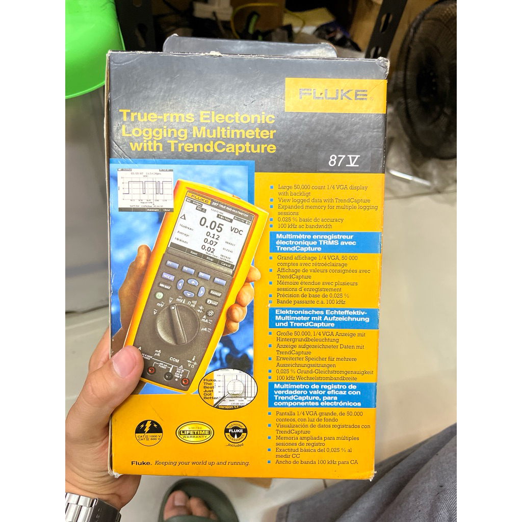 fluke 87v trms multimeter second