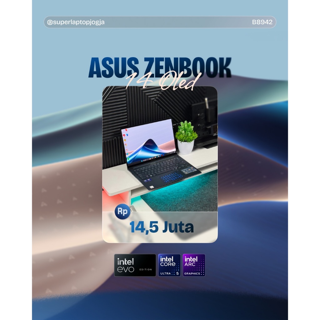 ASUS ZENBOOK 14 OLED UX3405CA B8942