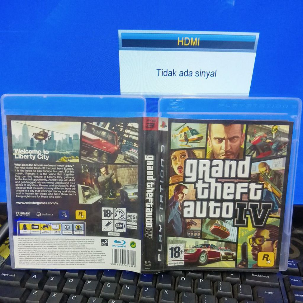 KASET PS3 GTA IV GTA 4 BEKAS