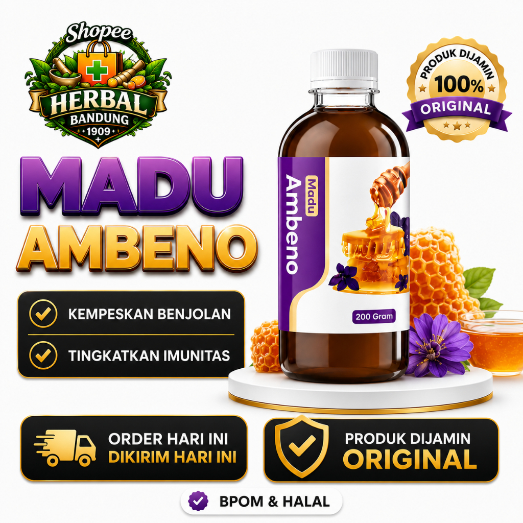 Ambeno Madu Penyembuh Ambeien dan Obat Wasir Ambeno Original