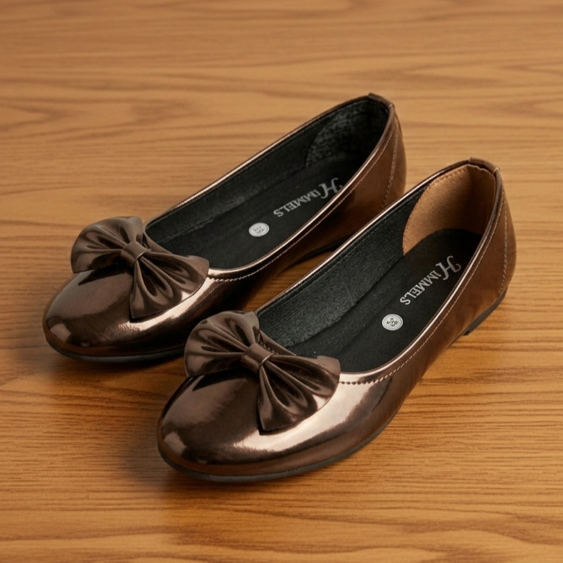 SEPATU FLAT SHOES ANAK WANITA TERBARU KEKINIAN DN. BUTTERFLY READY SIZE 31-40