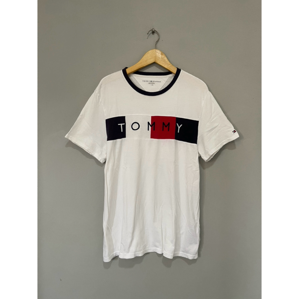 Kaos Tommy Hilfiger Original / Kaos Tommy Hilfiger Bordir / Kaos Tommy Hilfiger Second