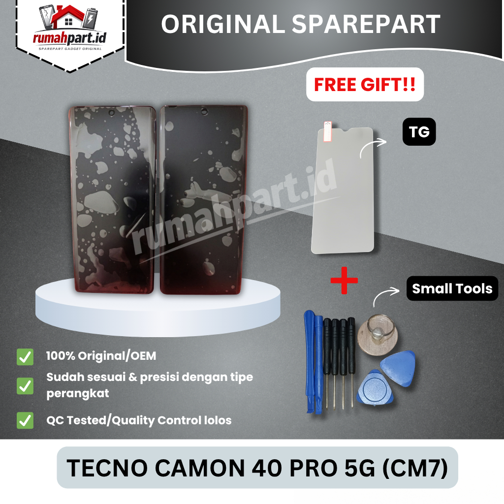 LCD FULLSET TECNO CAMON 40 PRO 5G (CM7) ORIGINAL