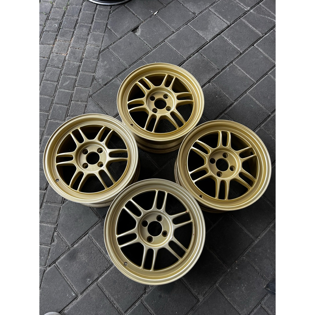 Velg Original Enkei RPF1 Ring 16. Made in Japan. Lebar 7 et 35. Pcd 4x100. For Estilo, Jazz, Raize, 