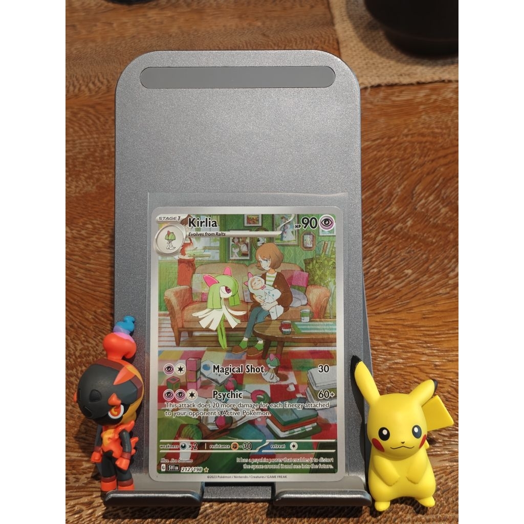 Pokemon Kirlia 212/198 - AR Art Rare - EN English Inggris - SVI Scarlet and Violet
