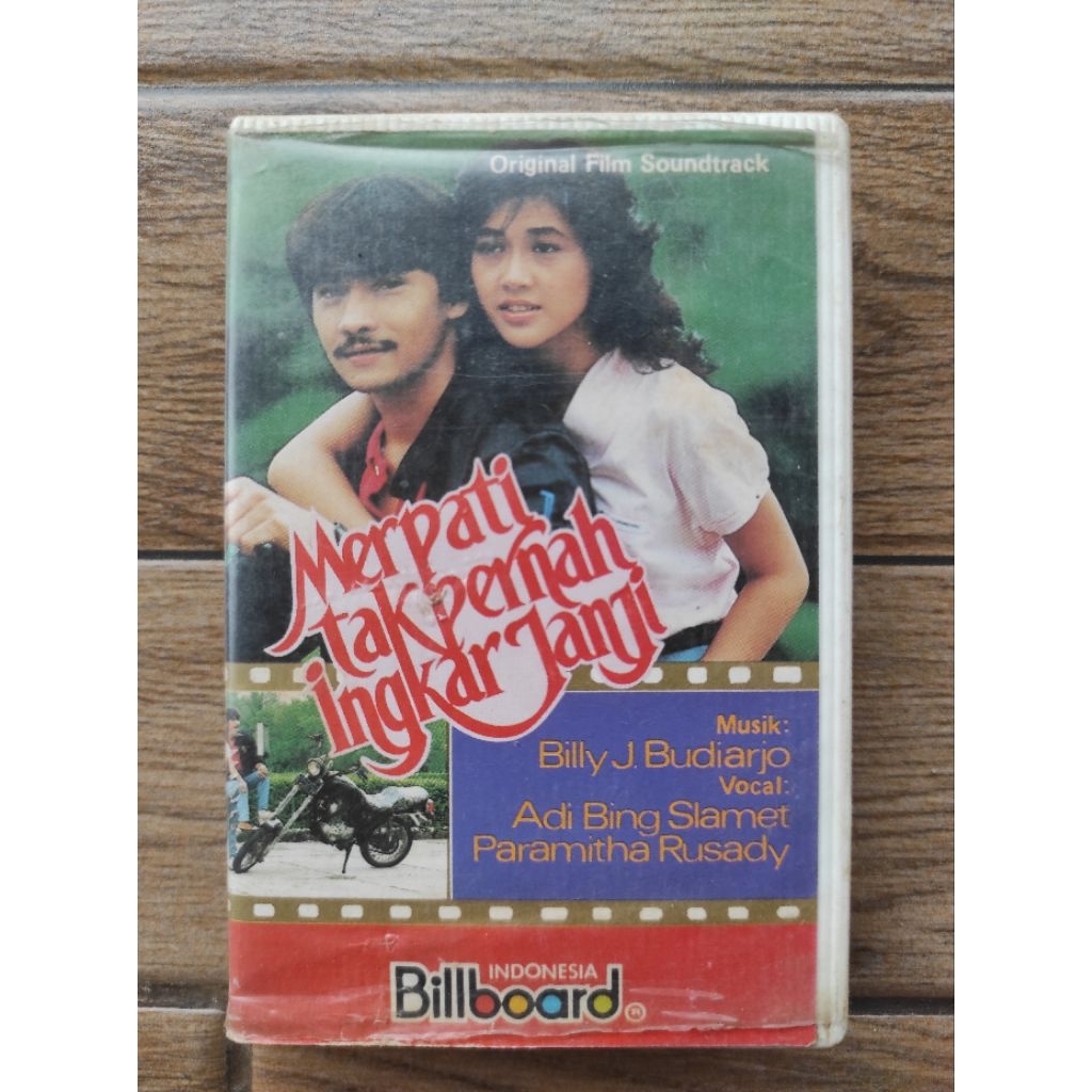 kaset pita original film soundtrack "merpati tak pernah ingkar janji"
