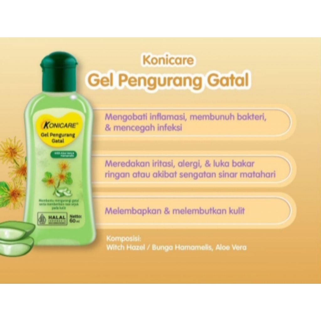 Konicare Gel pengurang Gatal