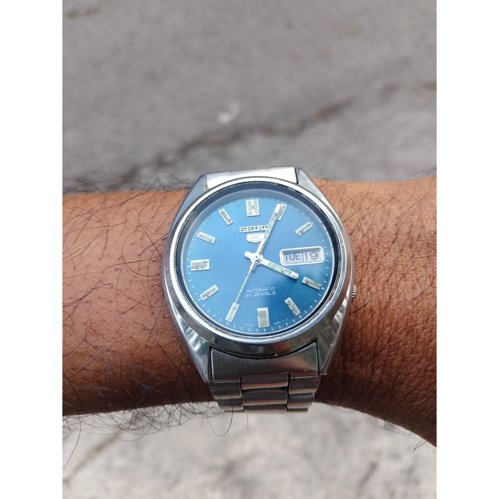 seiko 7009-6030 blue dial