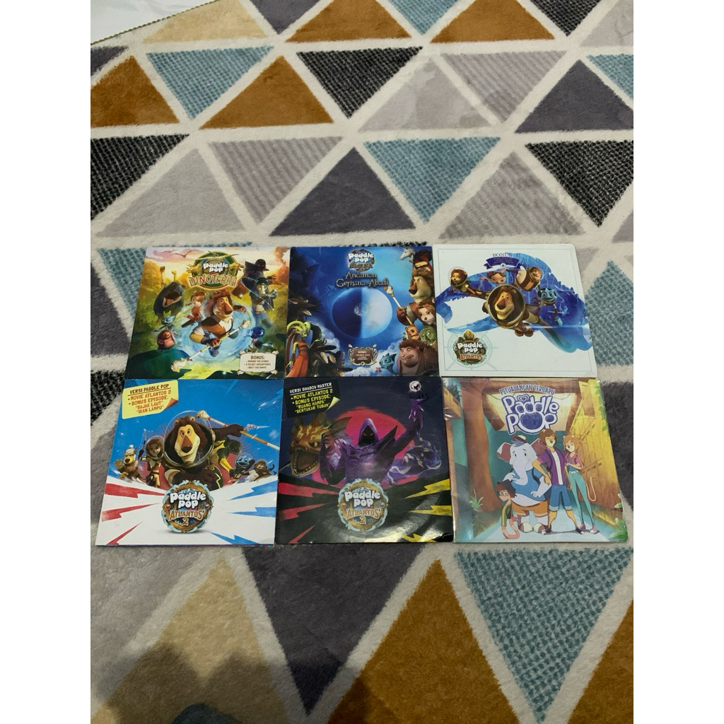 dvd vcd paddle pop banyak judul