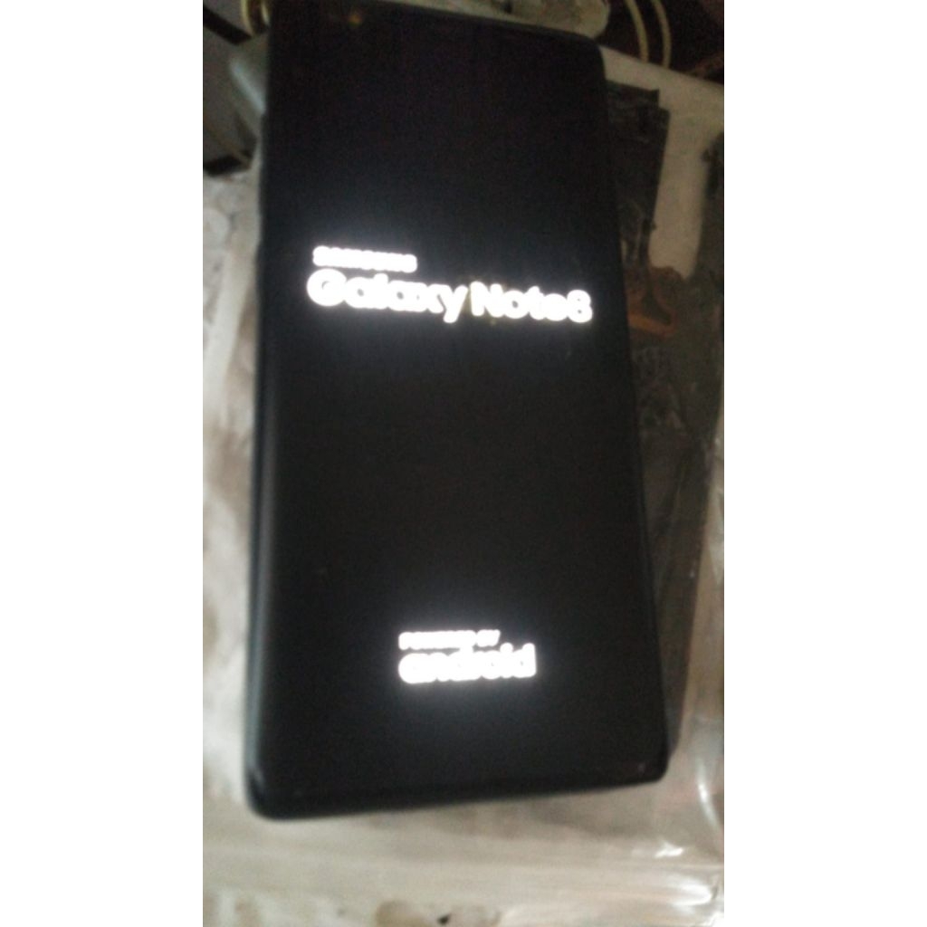SAMSUNG GALAXY NOTE 8 6/256GB MINUS LCD PECAH TOMPEL SAMA MENTOK DI LOGO