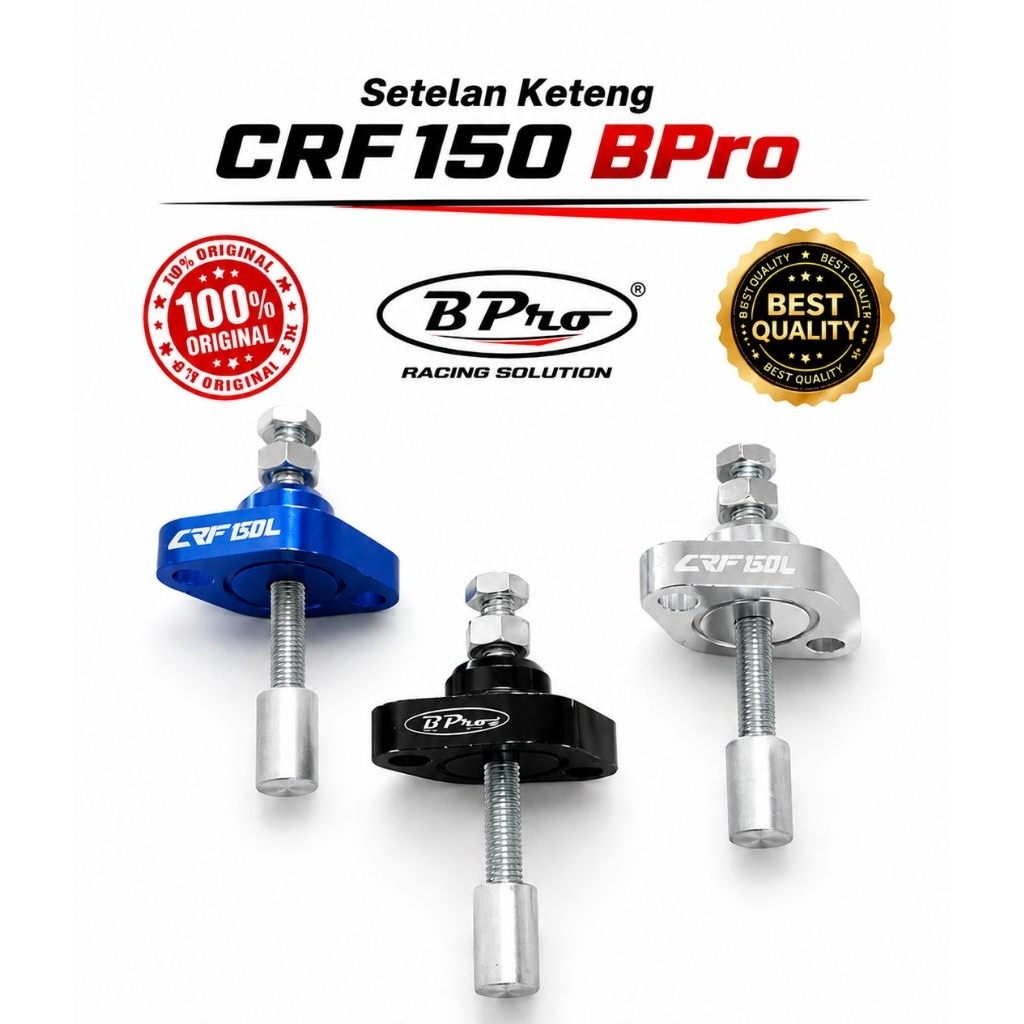 Setelan Keteng Tensioner Tonjokan Keteng Honda CRF CRF150 Original BPRO Racing