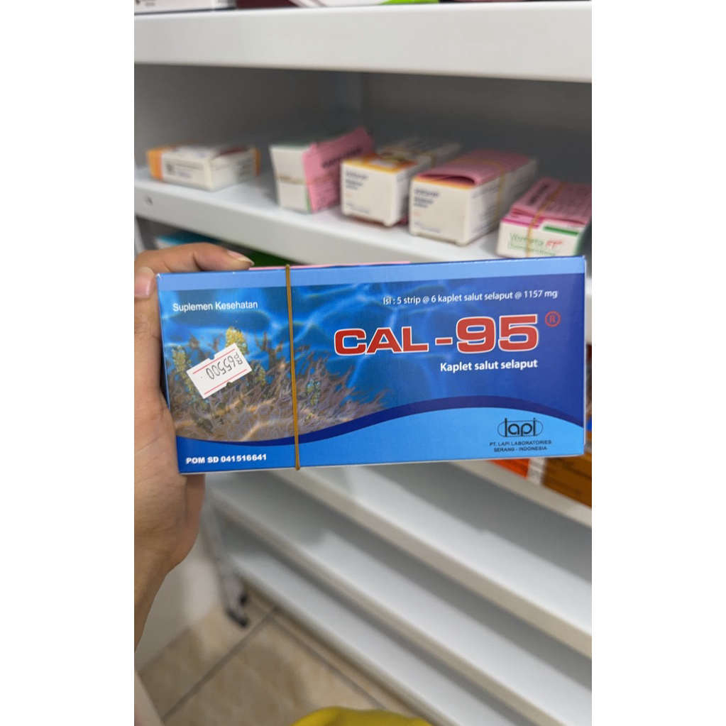 CAL 95 CAL-95 vitamin tubuh