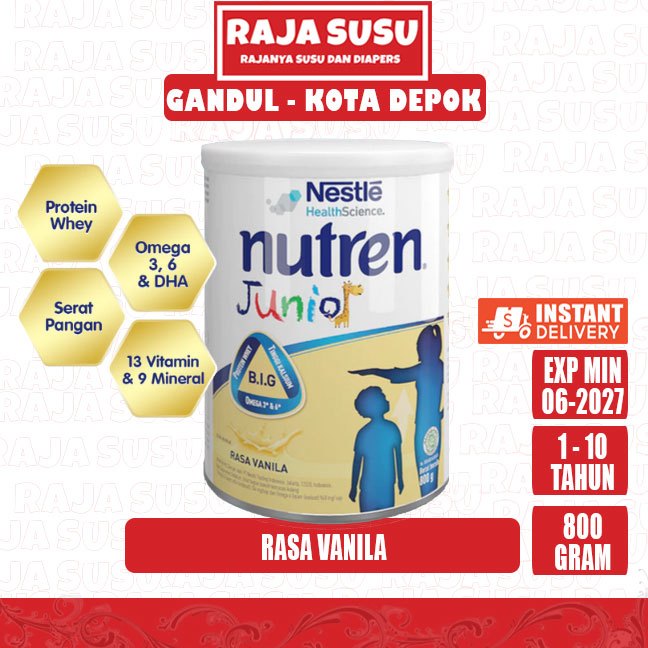 NUTREN JUNIOR 800 GR - RAJA SUSU