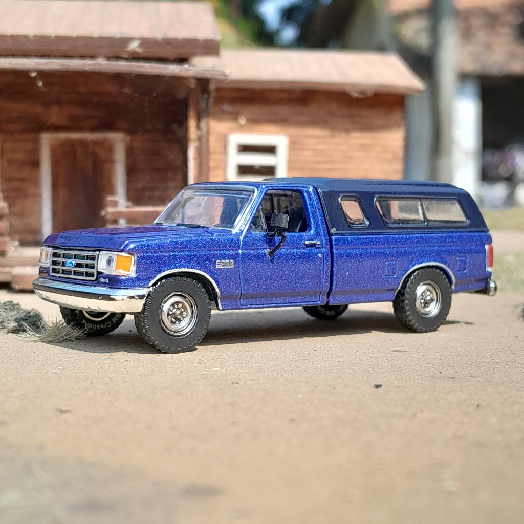Mobil miniatur greenlight ford f250 custom junk rosok