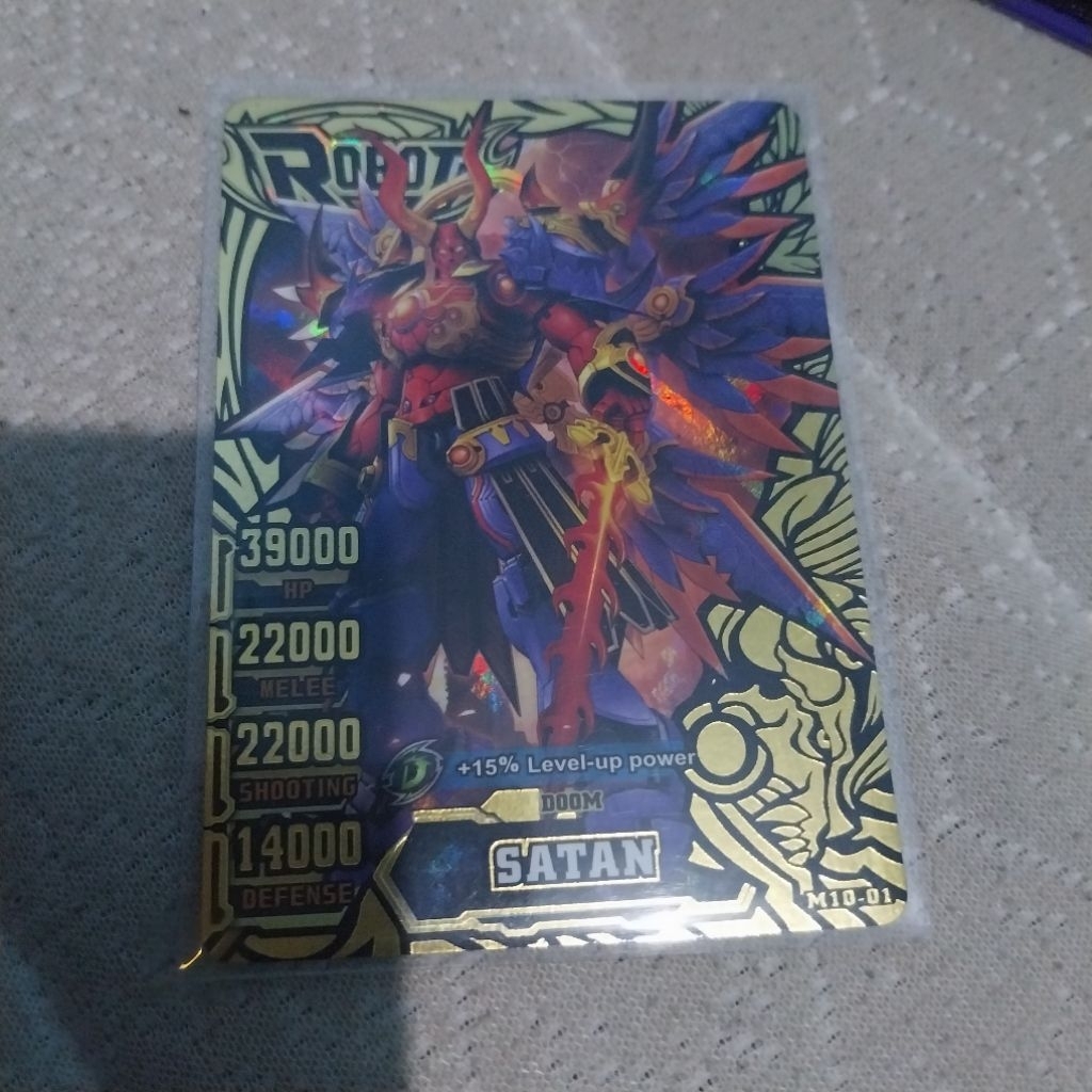 Hero of robots Satan Legend Rare