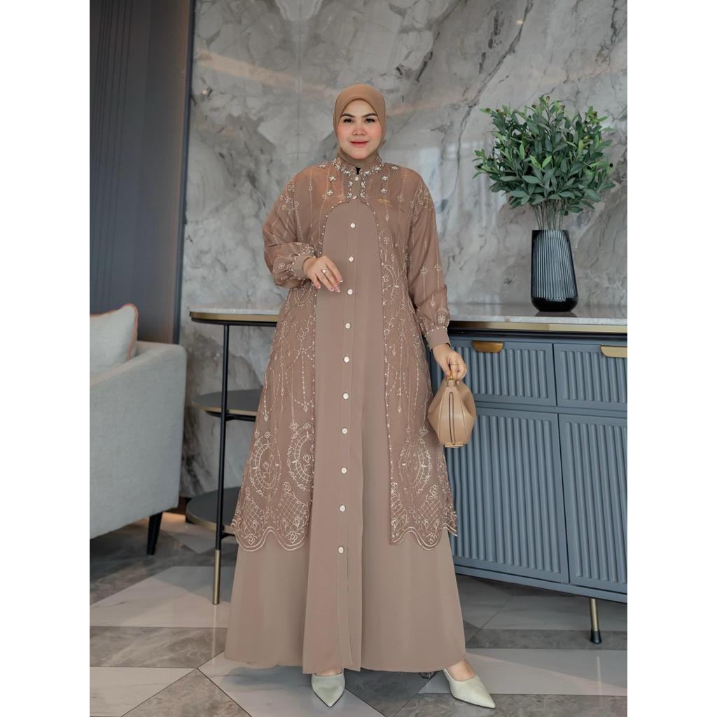 YUMNA DRESS SYAFEERA / DRESS LEBARAN