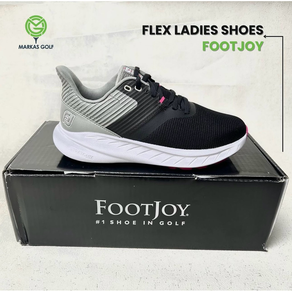 Footjoy Flex Ladies Golf Shoes (Black)