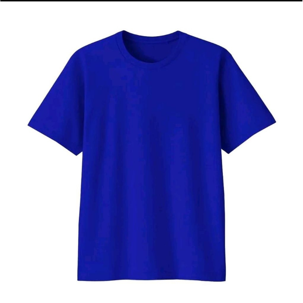 T-shirt Polos PERSIB Baju kaos Polos PERSIB atasan kaos polos PERSIB kaos polos lengan pendek biru p