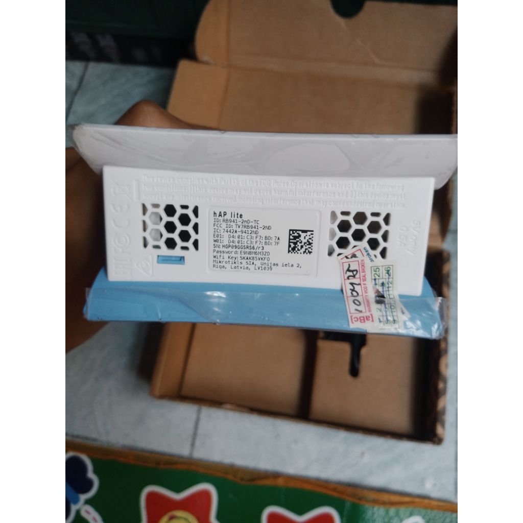 MIKROTIK RB941-2nD-TC - Access Point rumahan versi ringan (hAP Lite) - Bekas Berkualitas