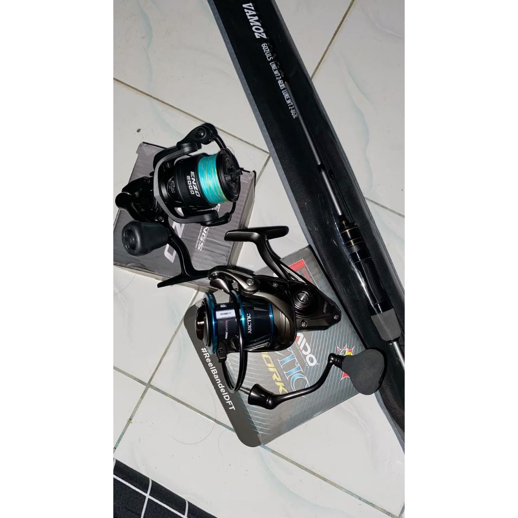 real joran set shimano nf200x