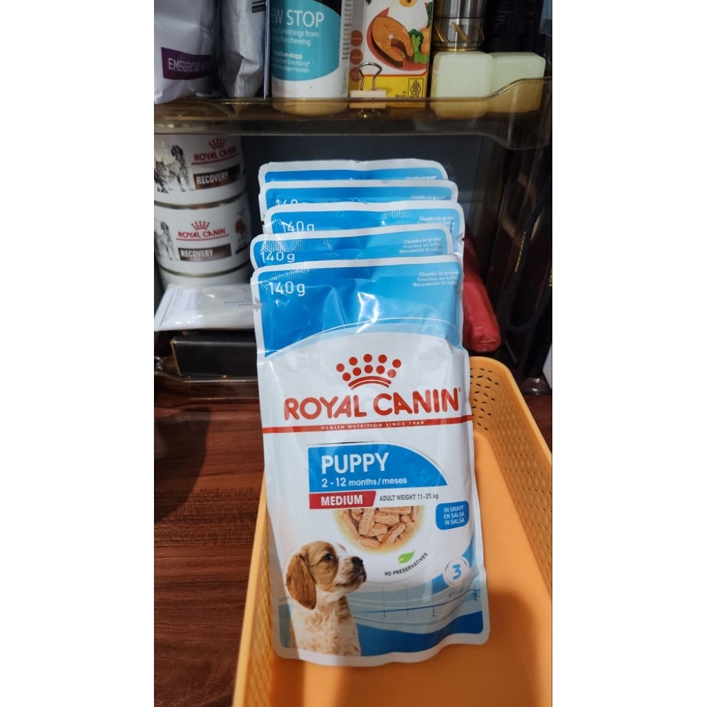 royal canin puppy medium wet food