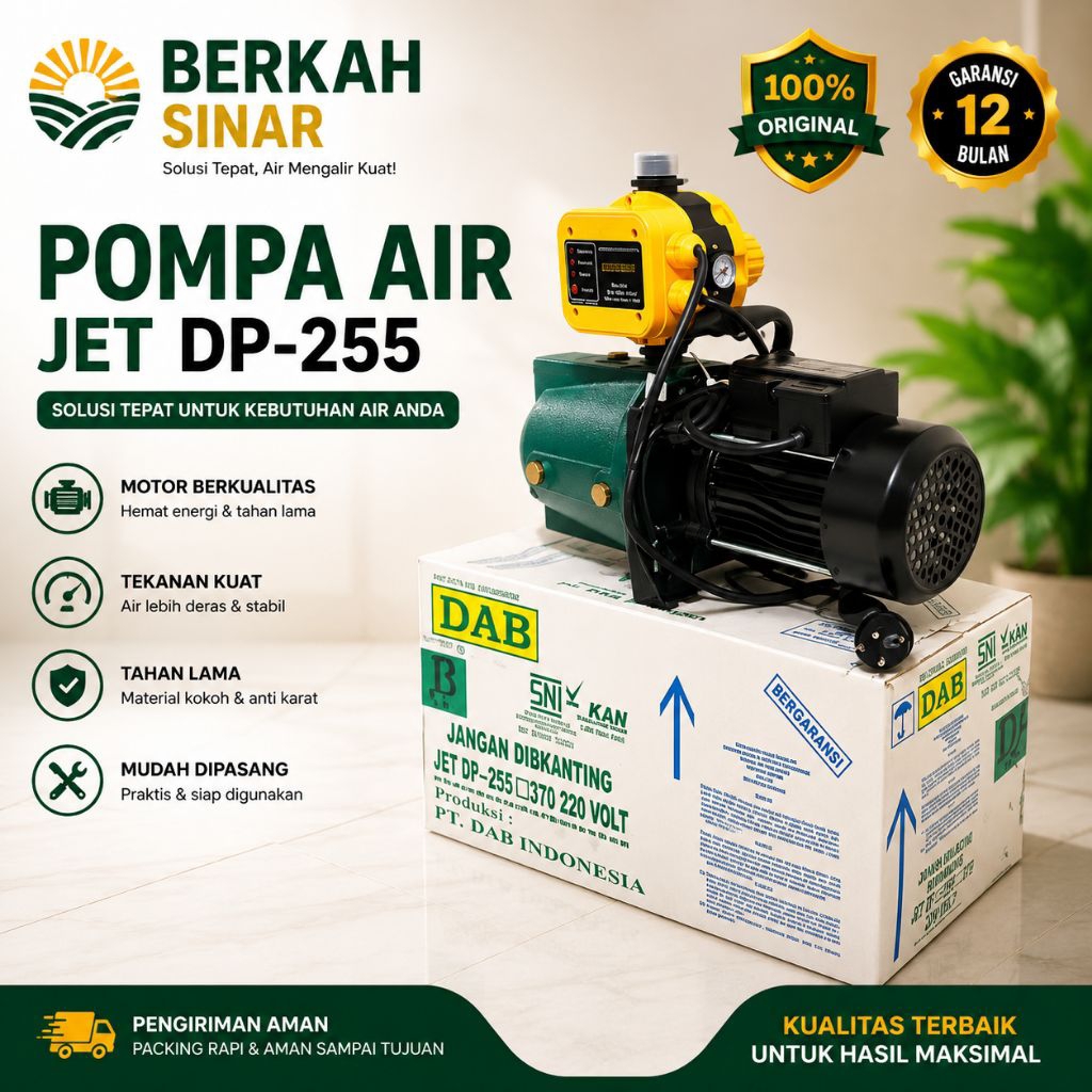 Pompa Air Jet Pump DAB 370 | Pompa Air Jet Pump DAB Indonesia - Non automatic