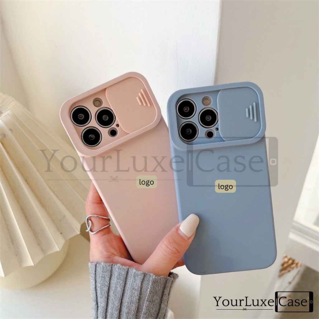 SLIDING CAMERA PROTECT CASE FOR IPHONE 15 PRO MAX, 14, 13, 12, 11 PLUS, X, XR, XS MAX - BLUDRU SLIDE