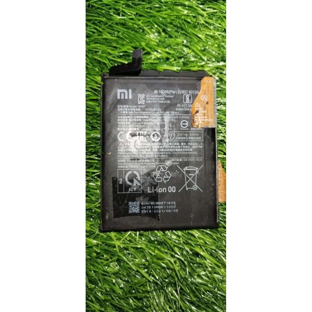 Baterai BN57 POCO X3 PRO ORI copotan