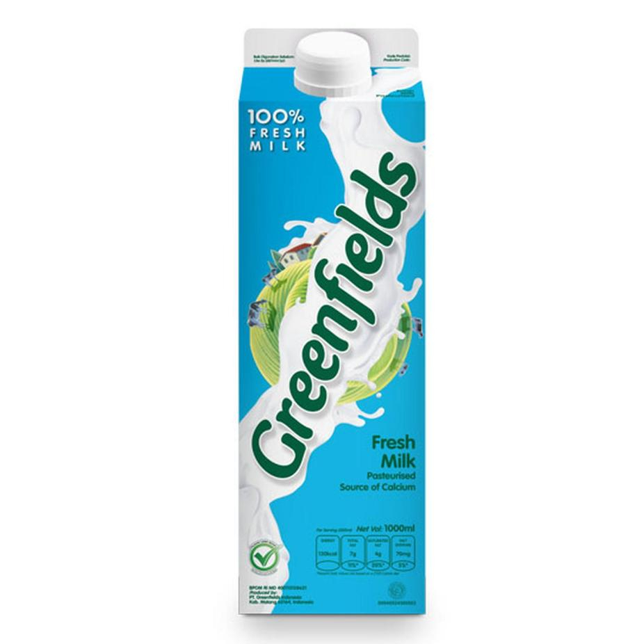 GREENFIELDS FRESH MILK 1 LITER