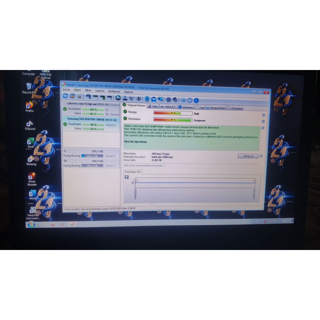 SSD Samsung 500gb