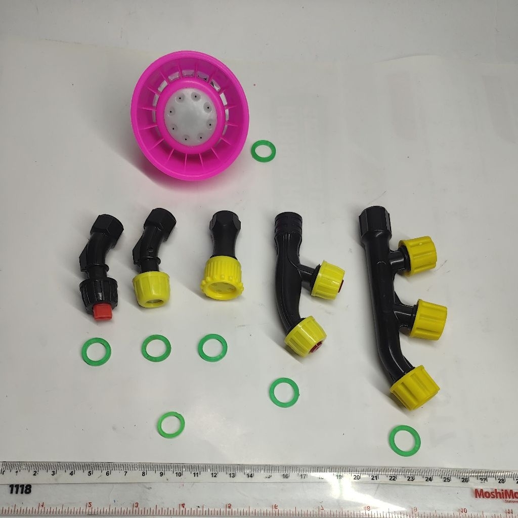 Nozzle Set PVC Sprayer 14mm Elektrik 13,8ltr 14liter, 16liter