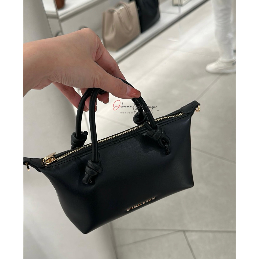 Tas CK Sammie Knotted handle tote bag