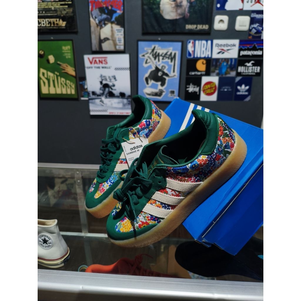 SAMBAE X LIBERTY LONDON GREEN te