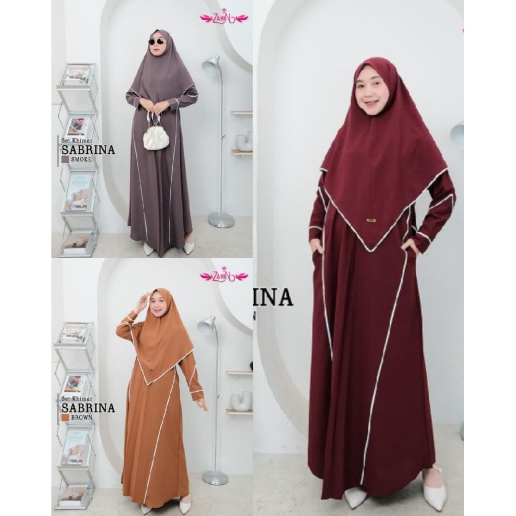 Gamis Set Hijab Sabrina By Zahin