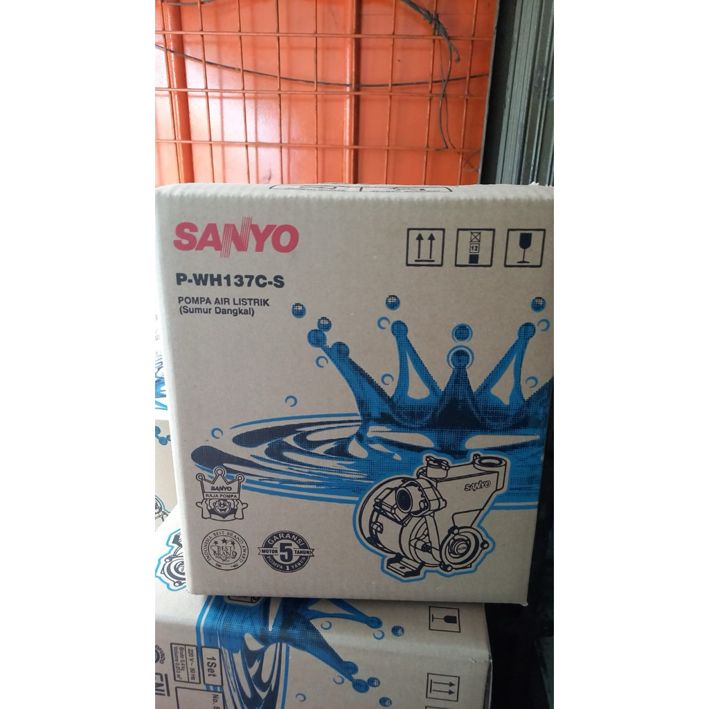 JUAL Sanyo Pompa Air PWH-137C-S | PWH-137-C-S | P-WH-137C-S