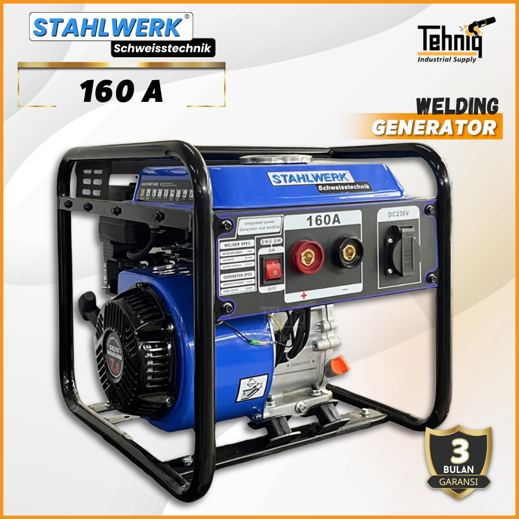 Stahlwerk 160A Mesin Genset Las Generator