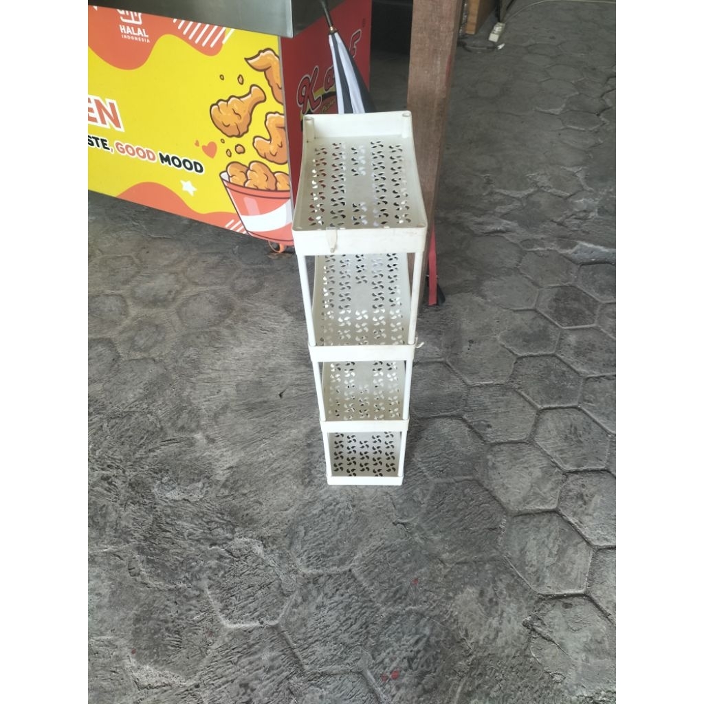 rak Snack bongkar pasang plastik