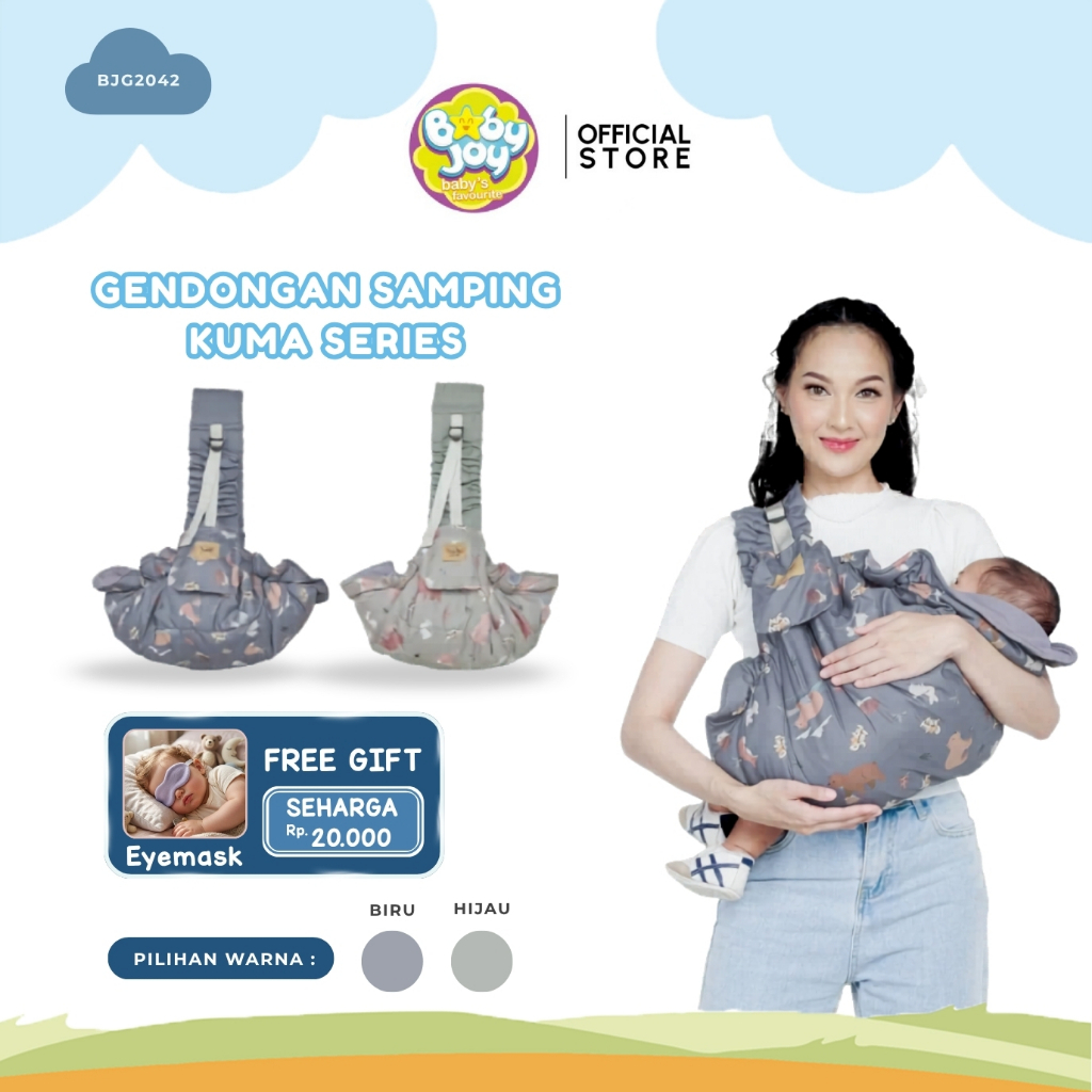 BABY JOY Gendongan Bayi Samping Kuma Series BJG2042