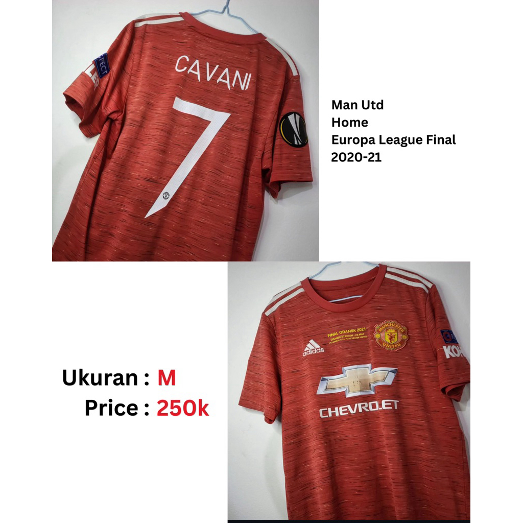 Manchester United (Home Final UEL) 2020/21 - CAVANI 7