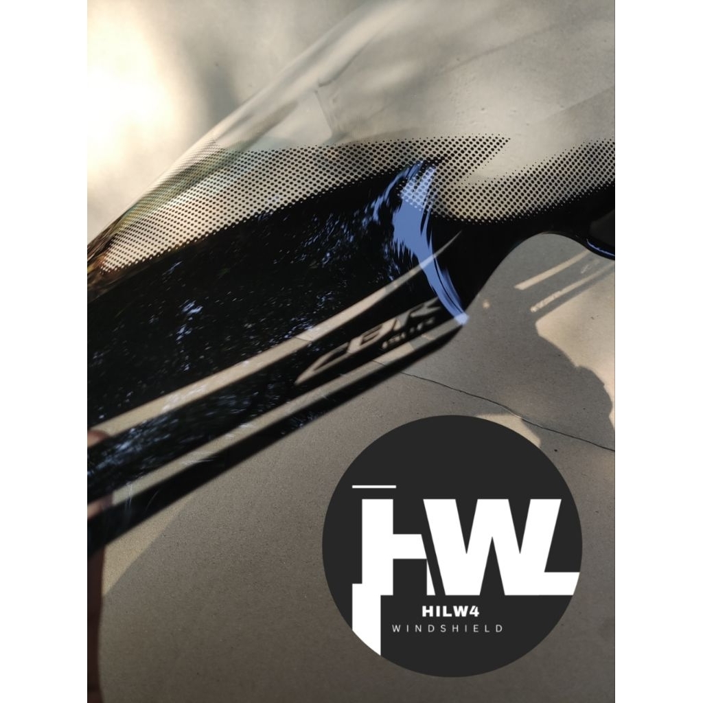 windshield Visor CBR 150r LED k45g jenong pendek 2016/2017