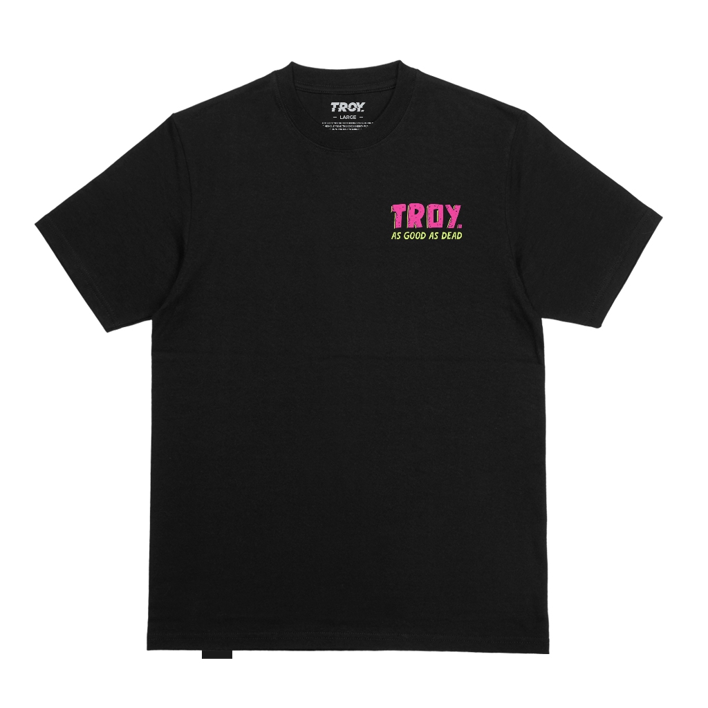 TROY COMPANY Kaos Pria Lengan Pendek - Pink Cosmic Tshirt MTD 2522