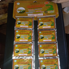 Kapsul Sinatren Renceng Obat Asam Urat dan Pegal Linu 20 Sachet